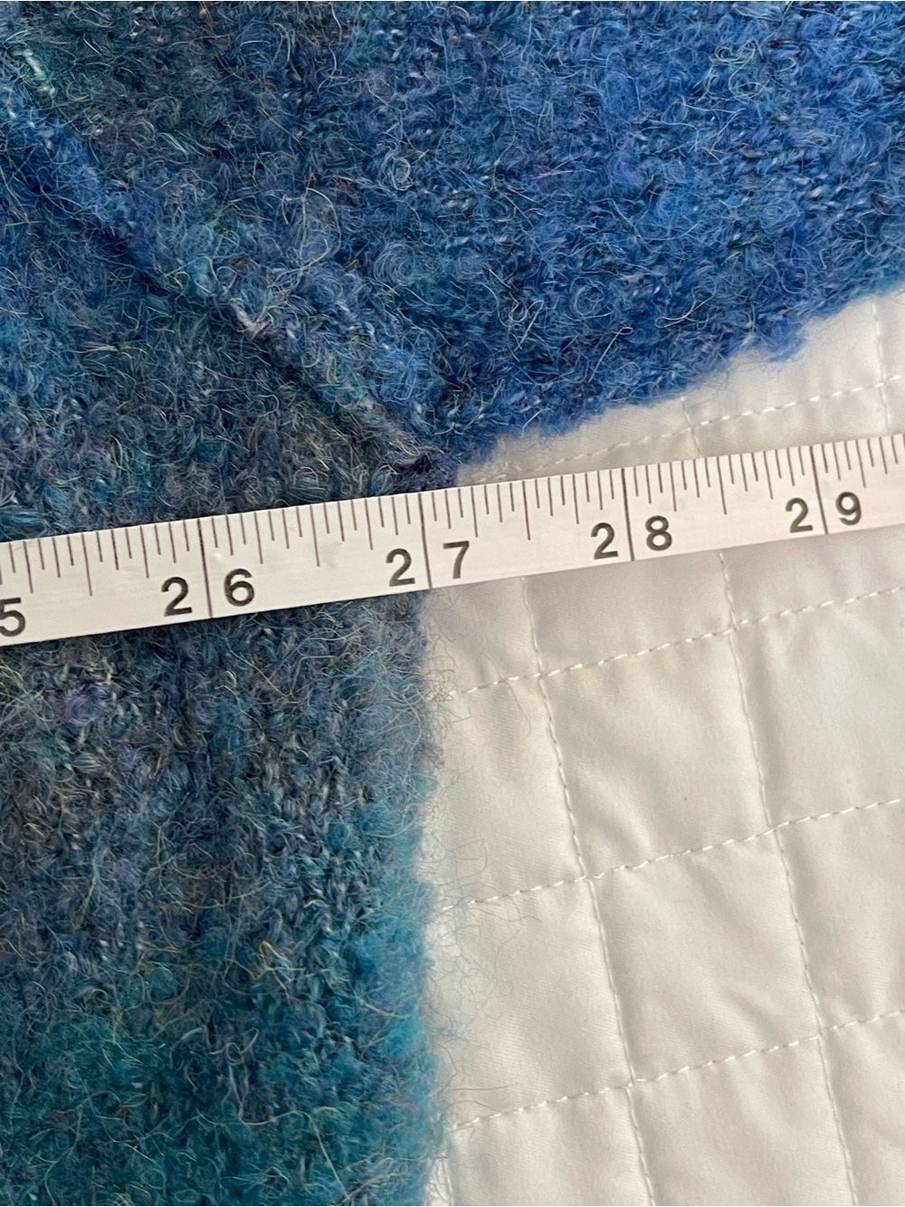 Natural Life Blue Ombré Tunic Sweater size XL Oversized Coastal Chic Boho Artsy - Picture 8 of 9